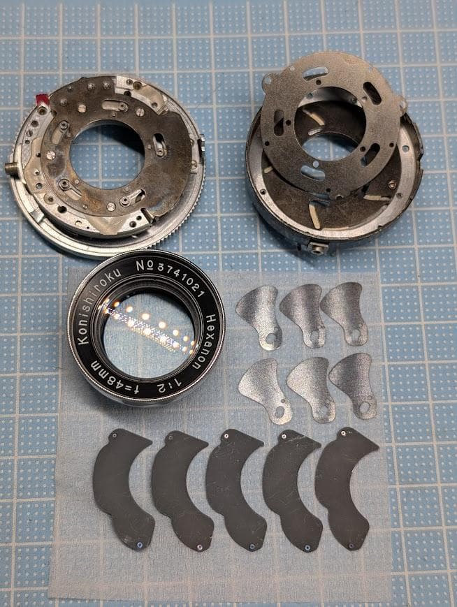 KONICA ⅢA 48mm F/2 レンズ レンジファインダーフィルムカメラ