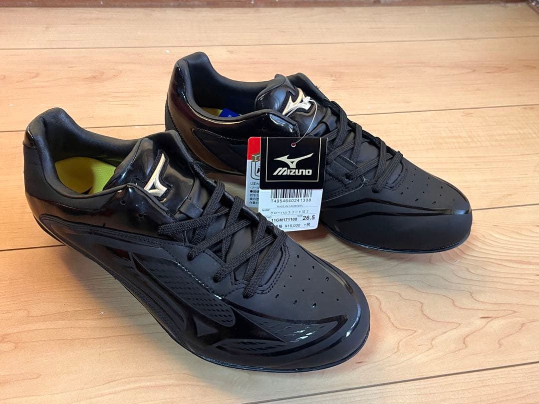 ミズノ 野球スパイク 26.0cm 黒 金具