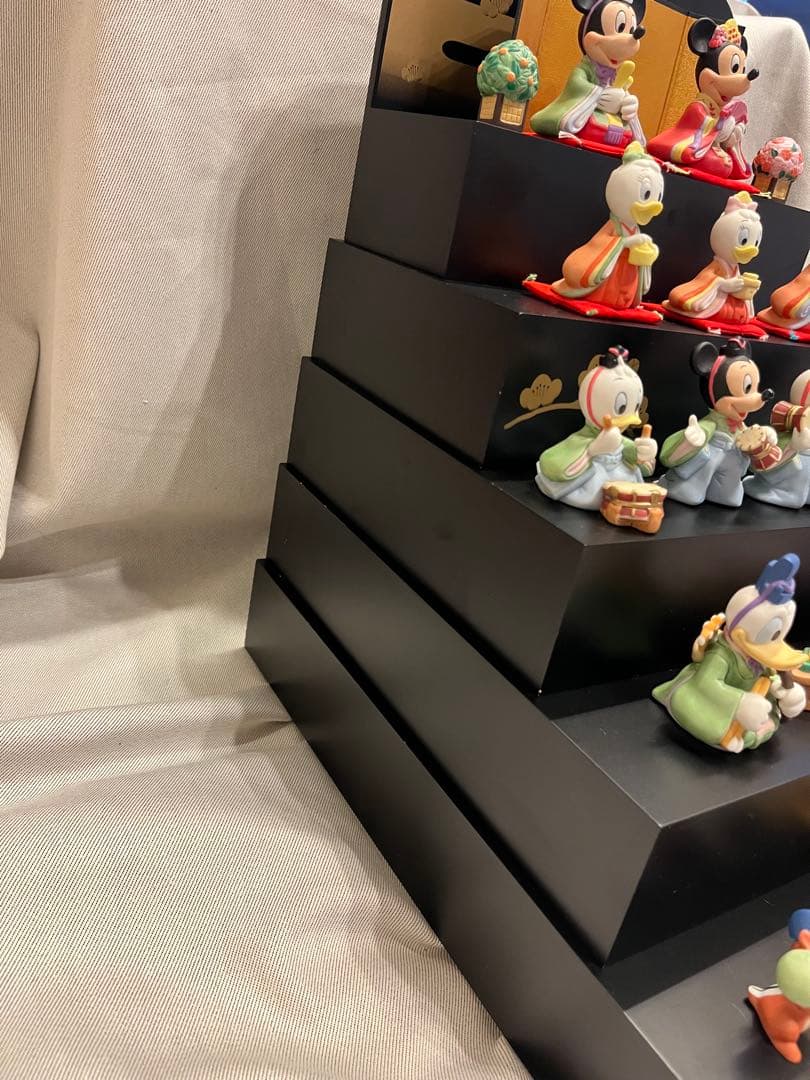 【レア】ディズニーDisney雛人形５段飾りミッキー