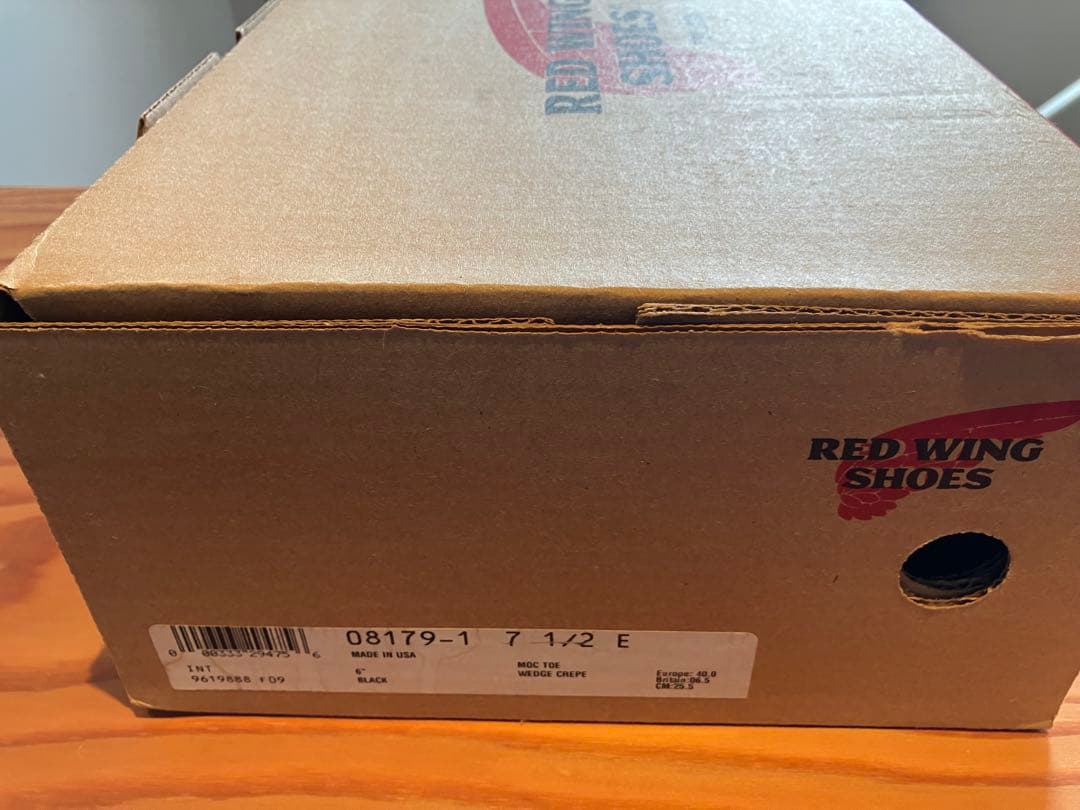 【美品】REDWING レッドウィング 8179 アイリッシュセッター 黒