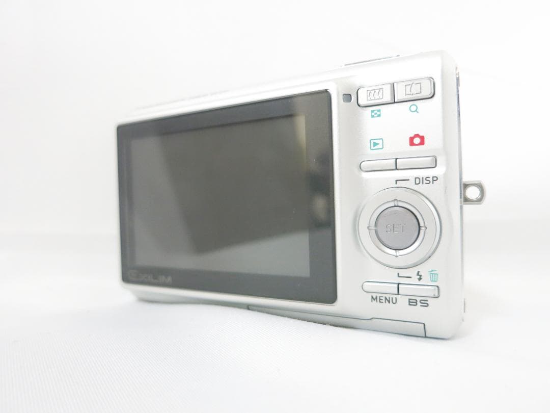 CASIO EXILIM コンパクトデジタルカメラ EX-Z77 シルバー