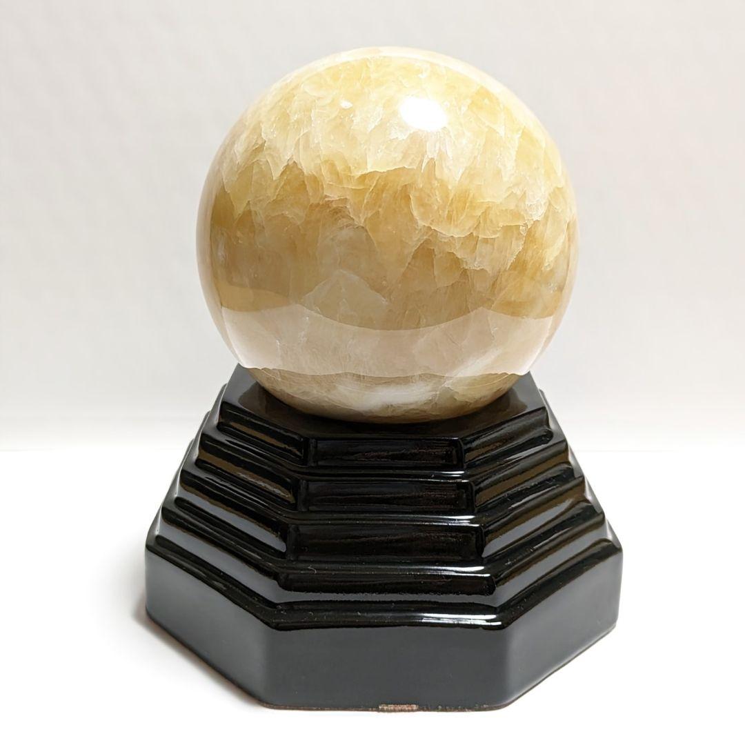 天然石　アラゴナイト　丸玉