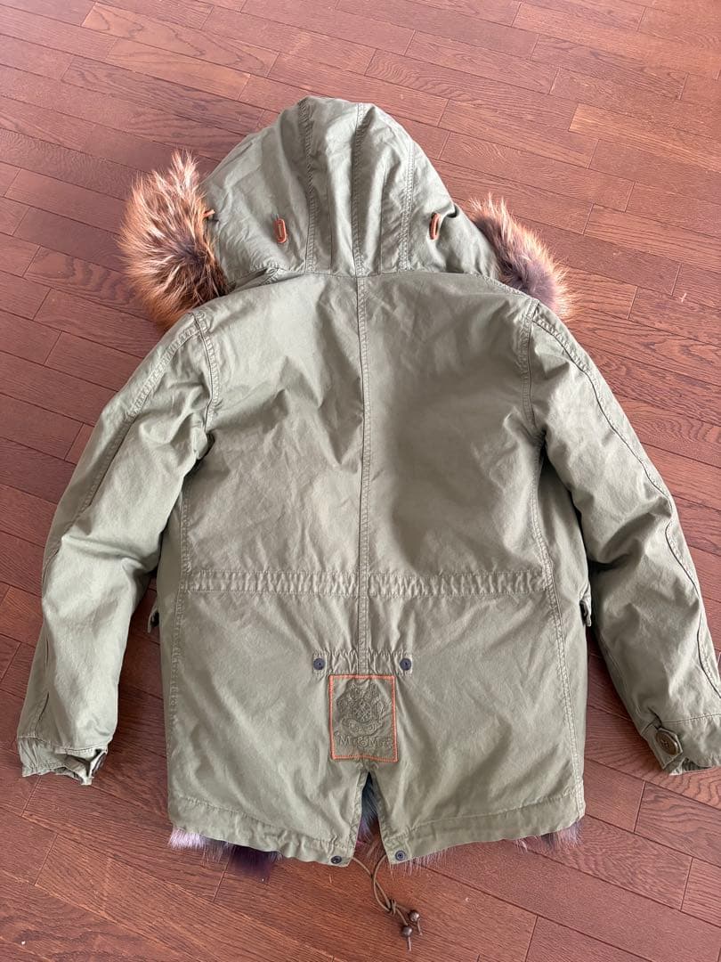 フォックスファー　モッズコート