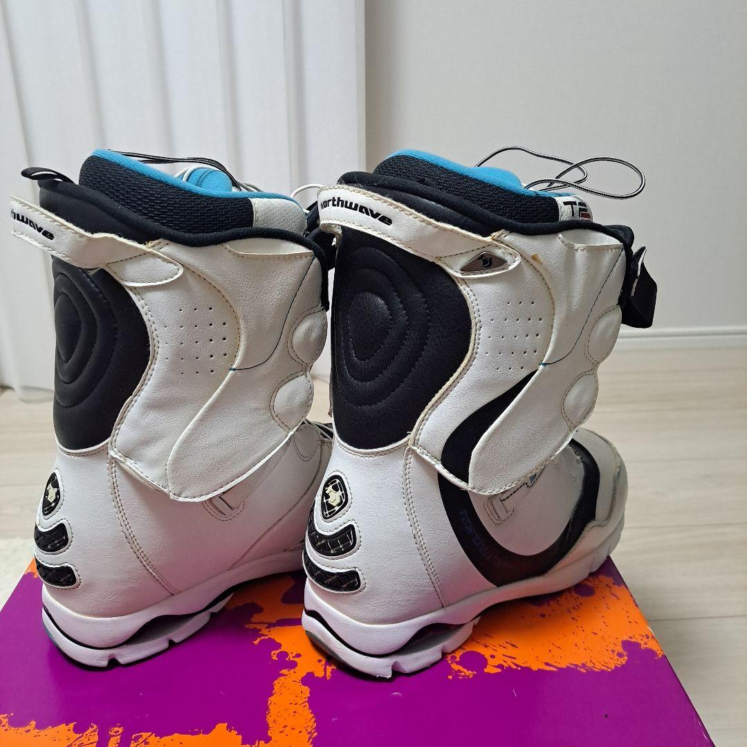 最終】northwave スノーボードブーツ ホワイト/ブラック 27.5 cm
