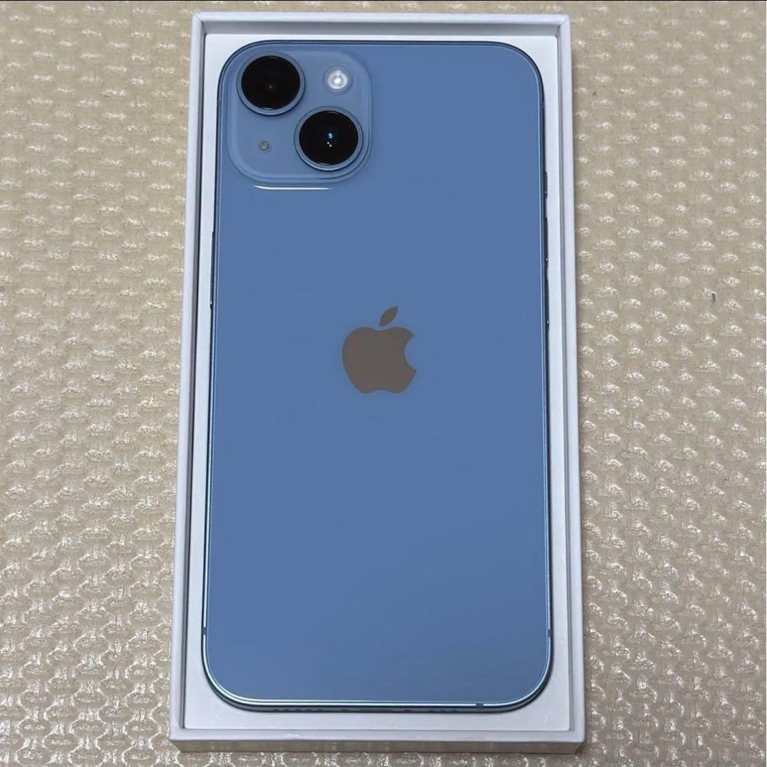 新品に近いバッテリー100% iPhone14 128GB SIMフリー 本体