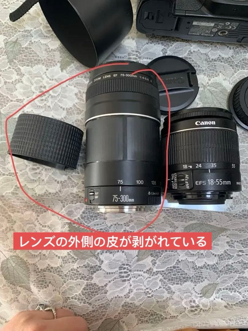 Canon EOS 40D/Canon EFS 18-55m（動作未確認）