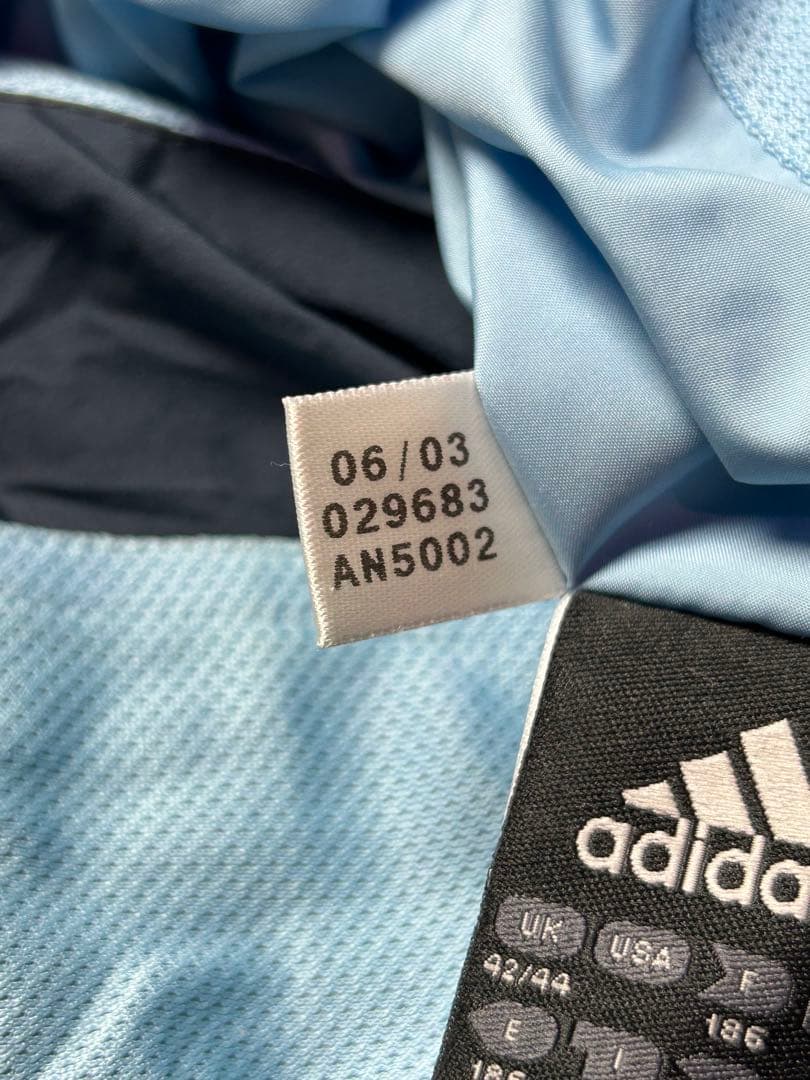 adidas レアル・マドリード　ハーフジップ　サッカーウェア　ネイビー　XO