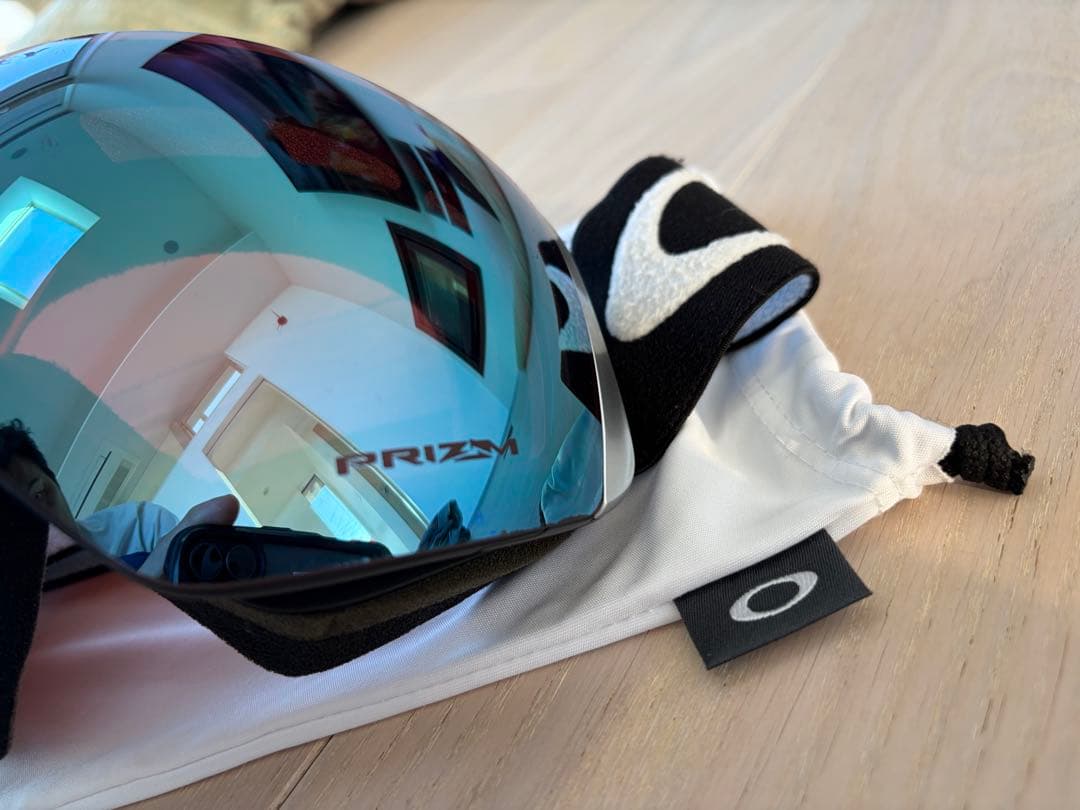 Oakley PRIZM ミラーゴーグル 収納袋付き オークリー メンズ