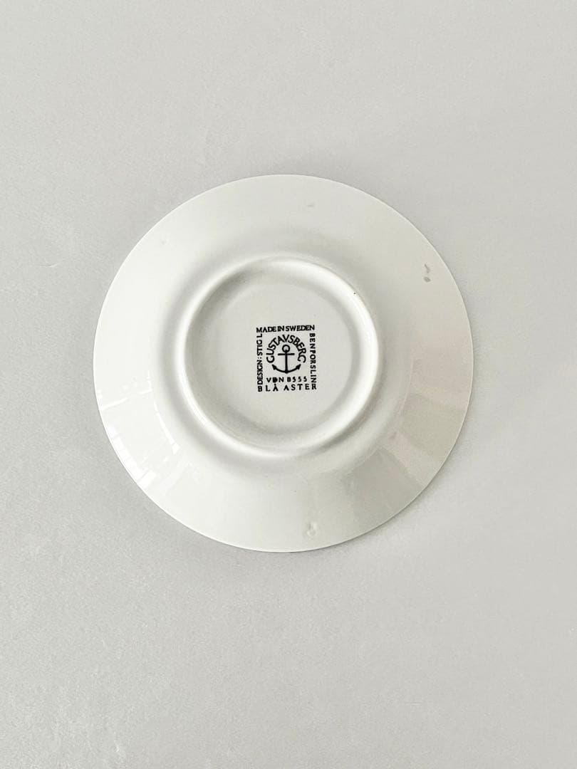 【北欧vitage】Gustavsberg 　 Blue Aster cs