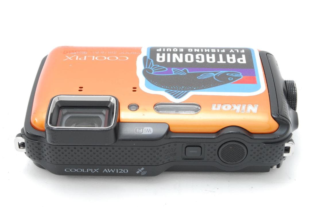 Nikon Coolpix aw120 オレンジ色 デジタルカメラ 動作確認済み