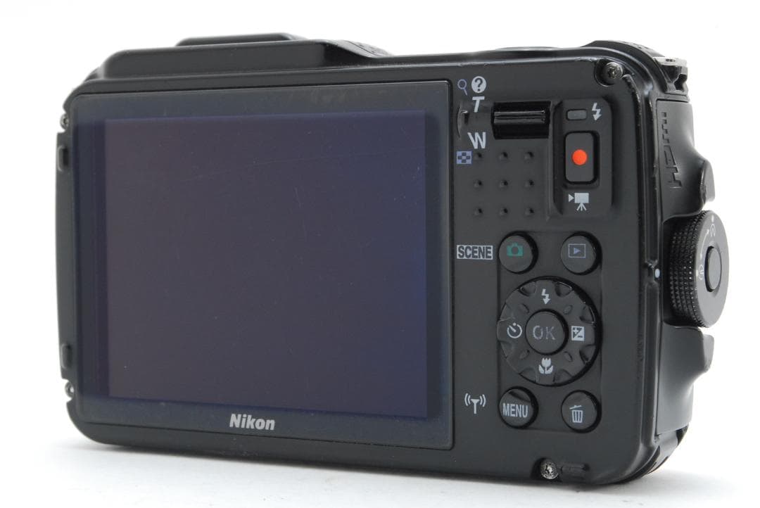 Nikon Coolpix aw120 オレンジ色 デジタルカメラ 動作確認済み