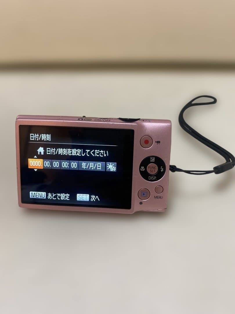 Canon IXY220F デジタルカメラ ピンク 充電器付き