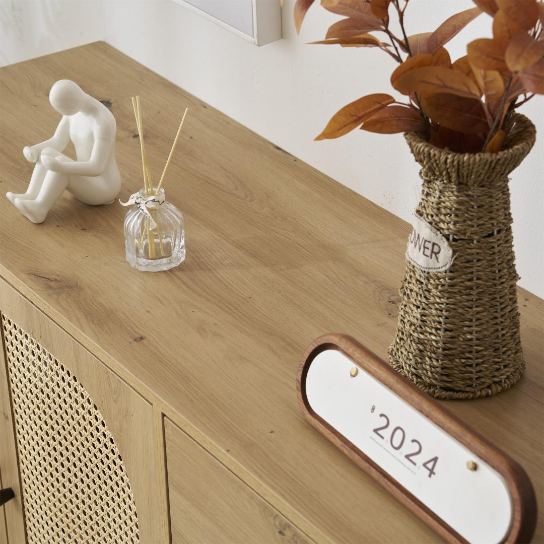 超人気！キャビネット サイドボード大容量 収納棚 リビング 収納 ローボード