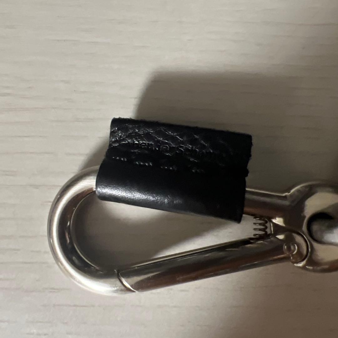 ヘンダースキーマー 革キーリング カラビナ