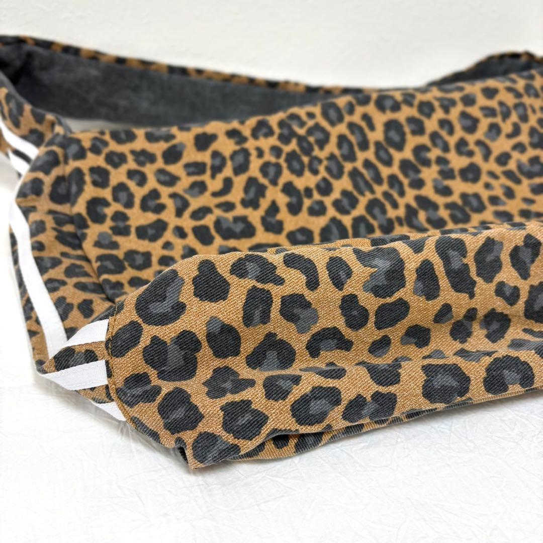 【新品タグ付】アディダスオリジナルス レオパード柄ラージ ショルダーバッグ