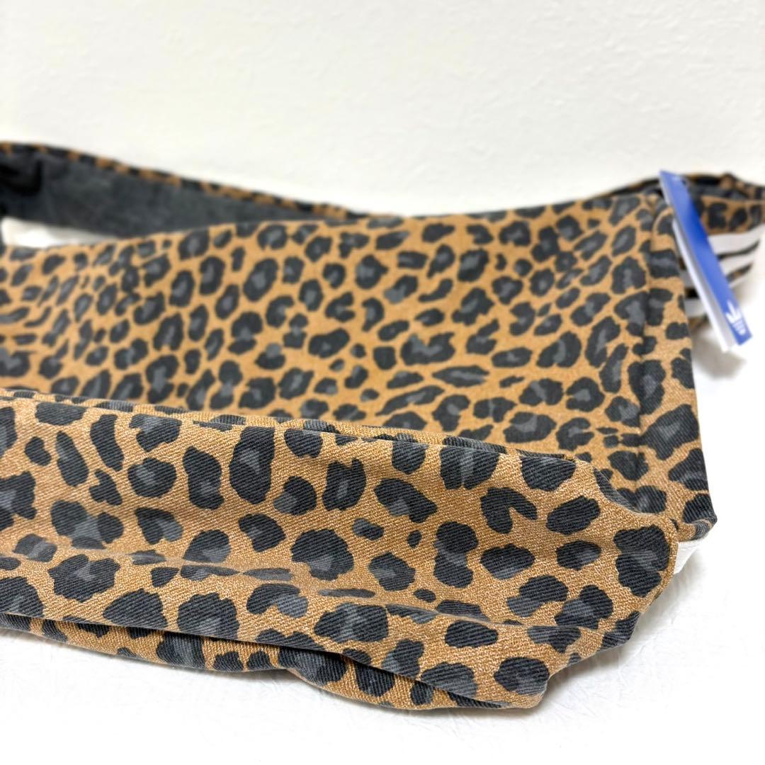 【新品タグ付】アディダスオリジナルス レオパード柄ラージ ショルダーバッグ