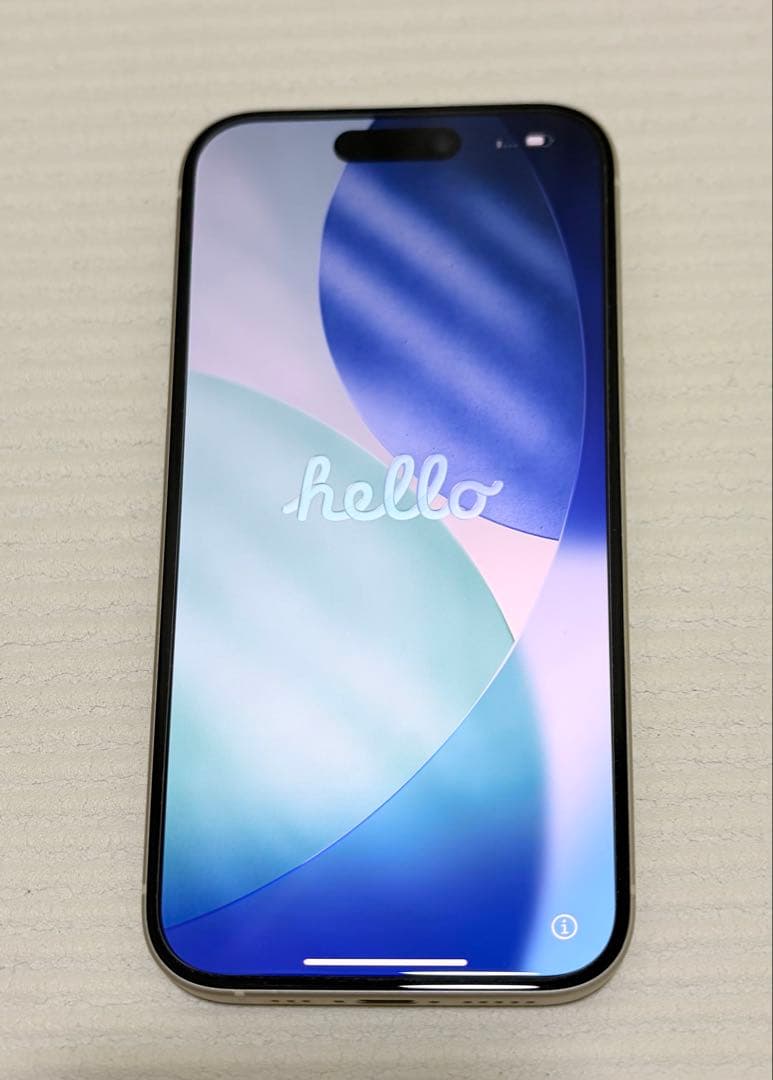 iphone15 イエロー128GB SIMフリー