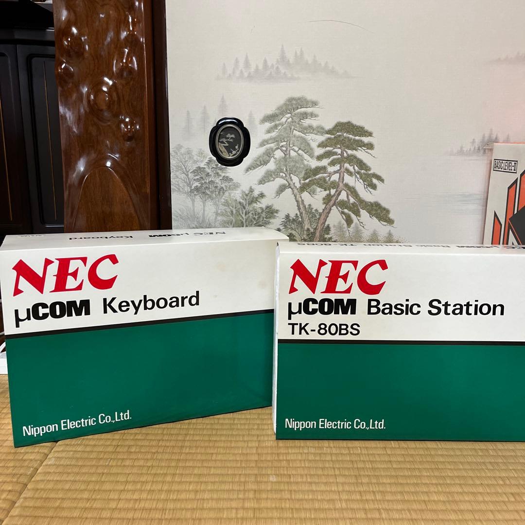 NEC μcom Basic station TK-80BS