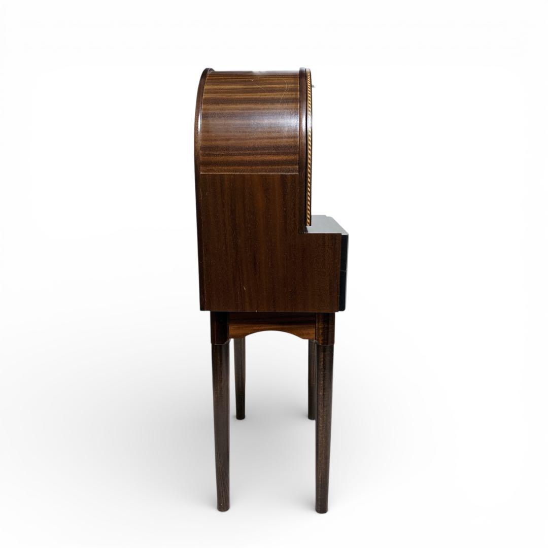 ライティングデスク ライティングビューロー 書斎　アンティーク 昭和レトロ 木製