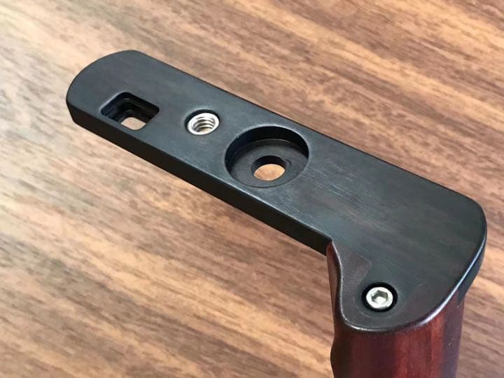 新品（黒檀、紫檀 製) LEICA ライカ typ109用 ハンドグリップ