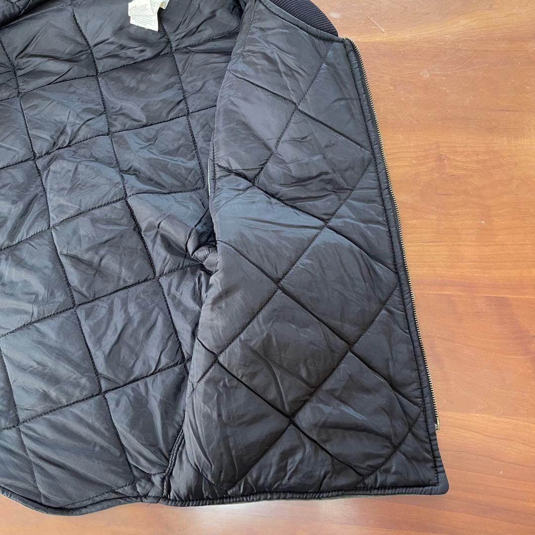 ★carhartt vtg ダックベスト グリーン系　Lサイズ