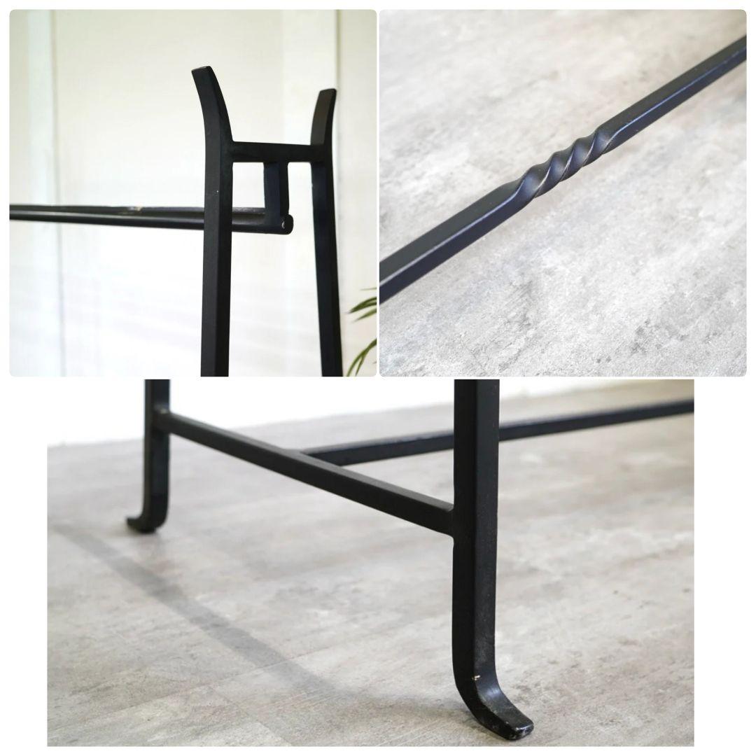 IDEE イデー バルベース アイアン ハンガーラック ブラック 幅120cm