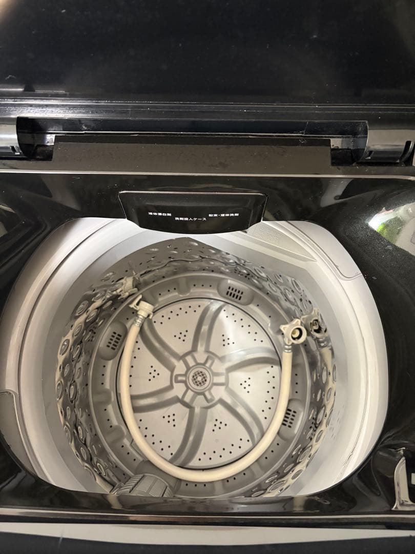 縦型洗濯機　6kg IAW-T605 ブラック　アイリスオーヤマ　2022年製