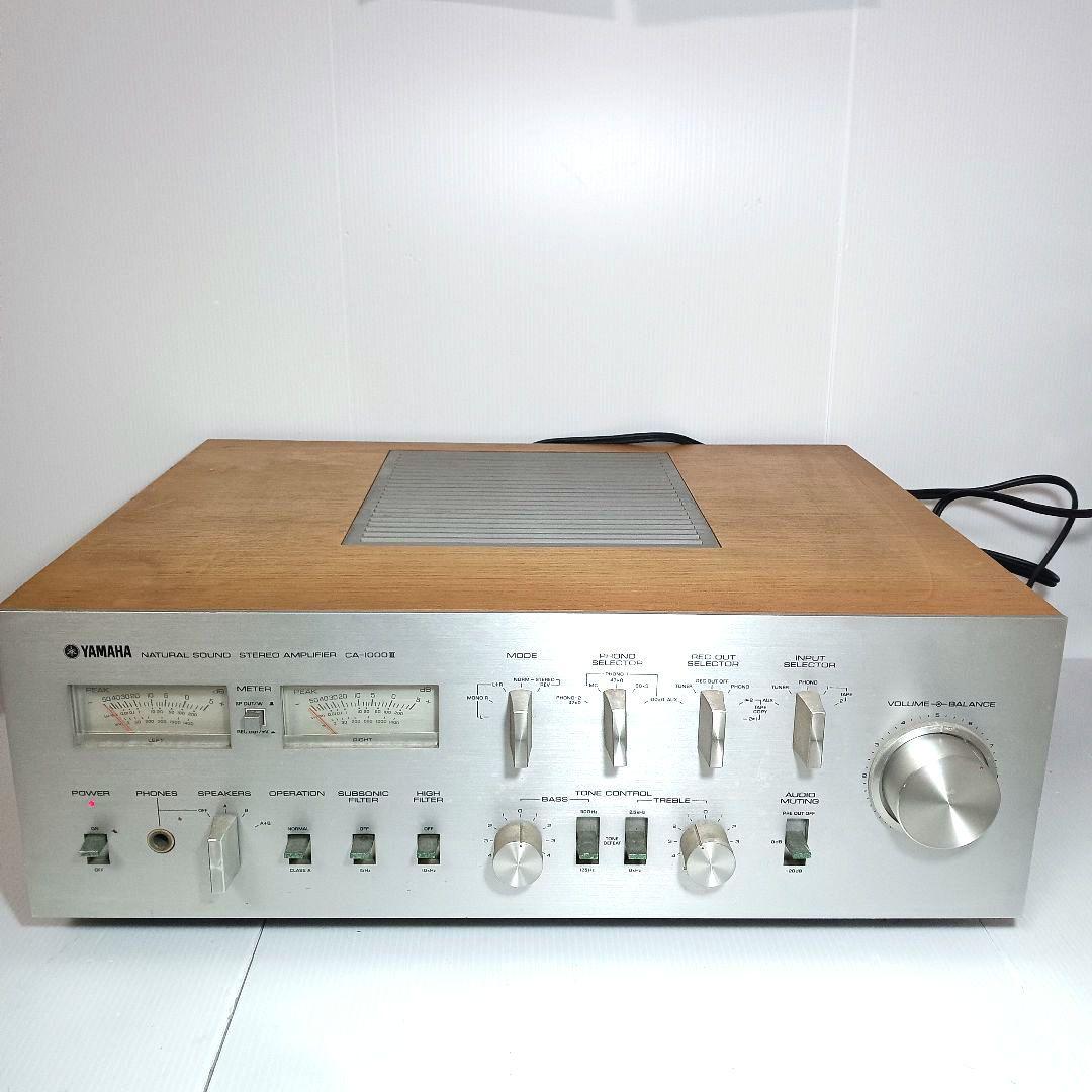 現状品 通電確認 YAMAHA CA-1000III プリメインアンプ ヤマハ