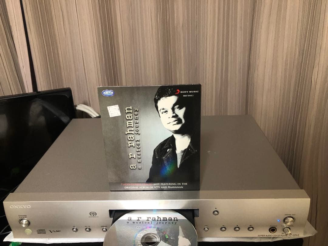 ☆実働品ONKYO C-S5VL(S)　SACD/CDプレーヤー　純正リモコン付