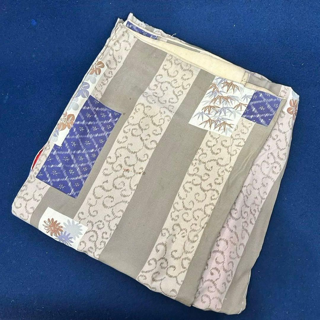 J-22アンティーク着物色々12枚おまとめ売り材料リメイク