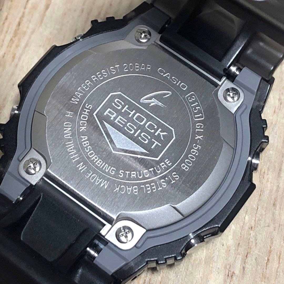 【希少未使用極美品】G-SHOCK G-LIDE GLX-5600クリアブラック