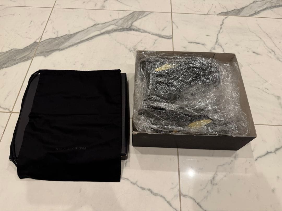 alyx 9sm アリクス ソックス ブーツ ビブラムソール 黒717L▲