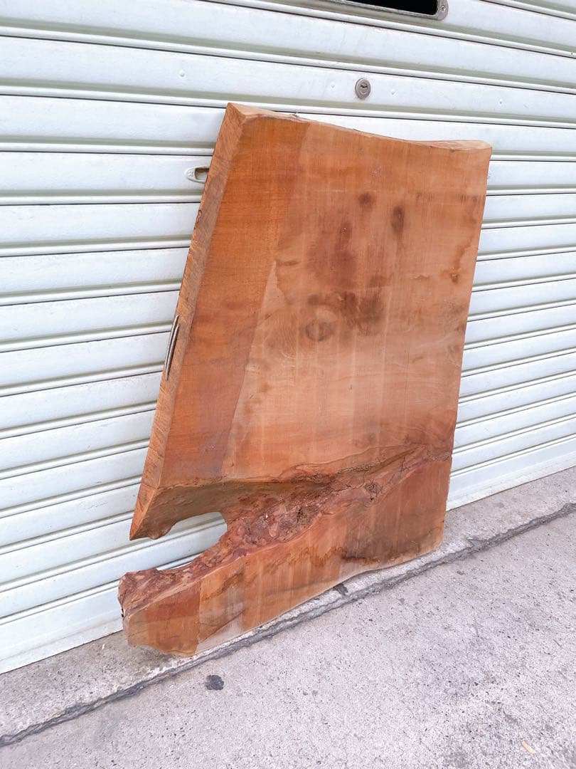 天然　欅　テーブル　天板　無垢材　一枚板　ダイニングテーブル　パソコンデスク