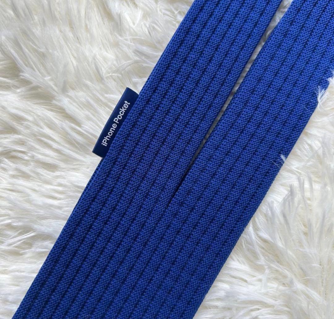 ⭐️未使用⭐️iPhone Pocket ISSEY MIYAKE ショート 青