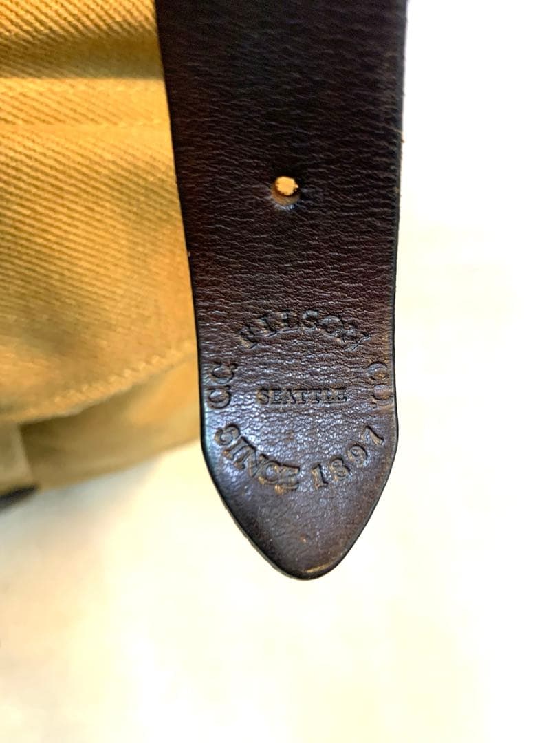 FILSONフィルソン　フィールドバッグ　キャンバス　レザーバッグ