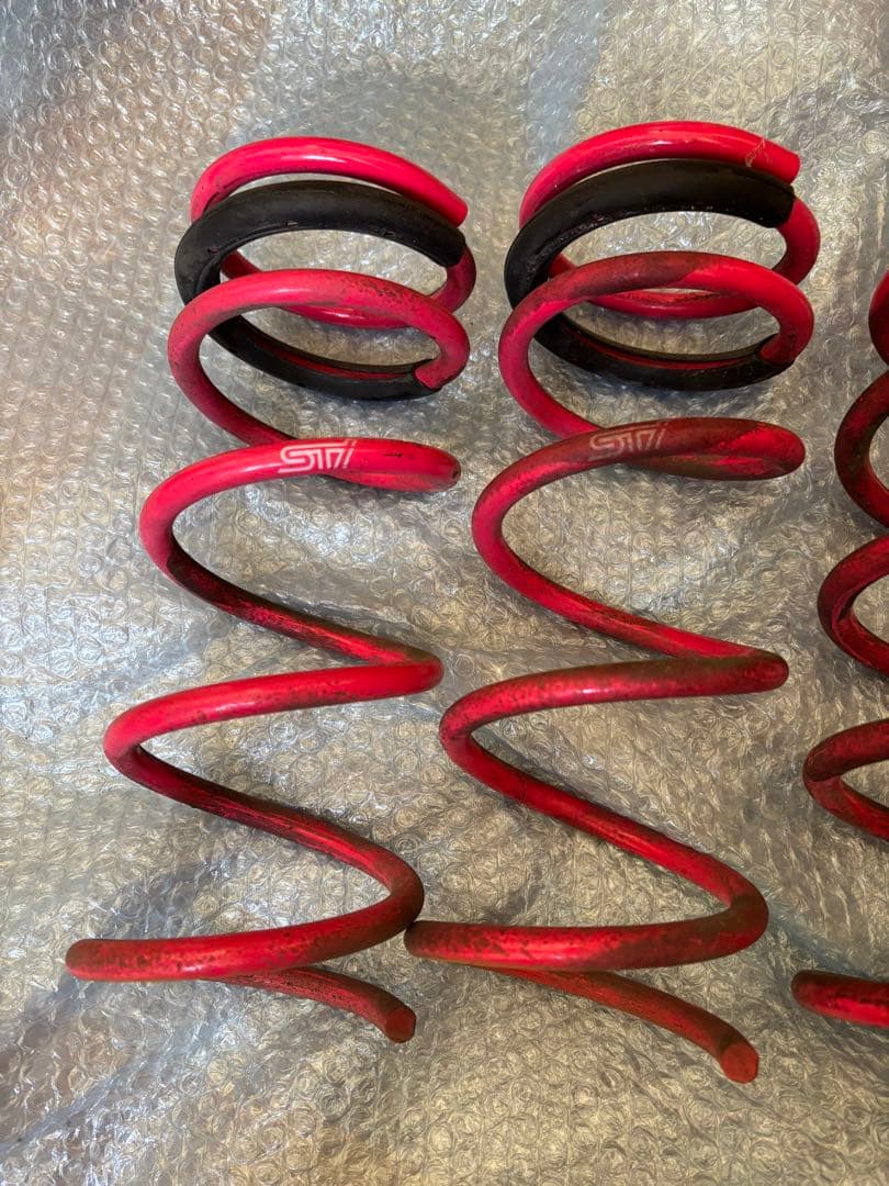 BRZ ZC6 / 86 ZN6 用 STI ローダウンスプリング 4本セット