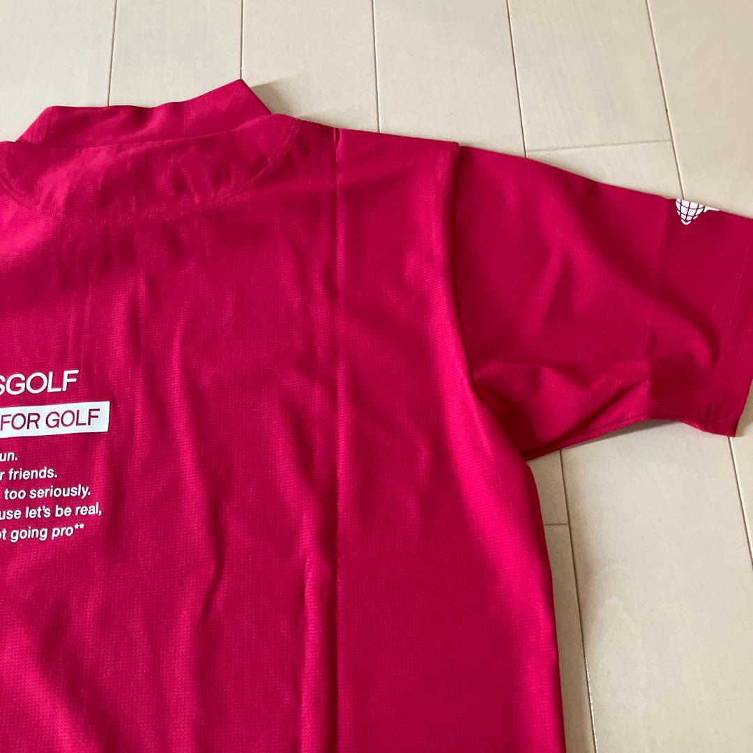 【新品】ビームスゴルフ／モックネック／ハイネック ／半袖