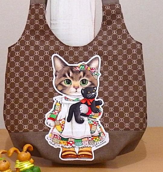 ハンドメイド　大人のシンプルトートバッグ他４点のおまとめ