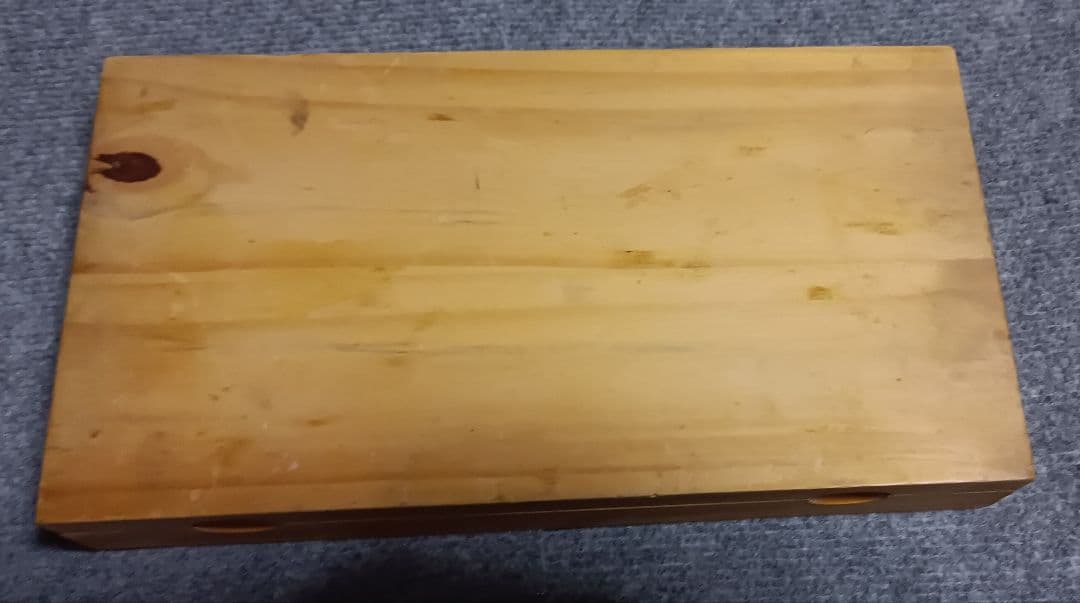 カービングナイフ？ セット 木製ケース付き