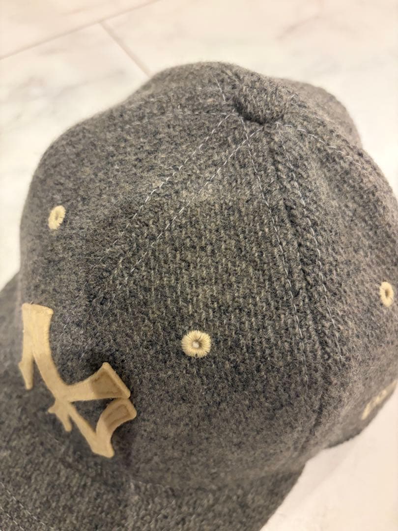 ラルフローレン×ニューヨーク・ヤンキース ベースボールキャップ　グレー　新品❗️