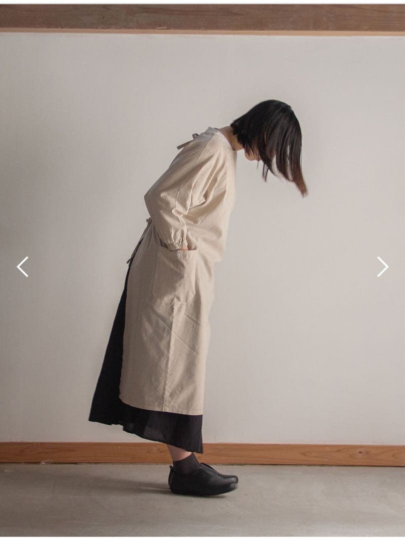 一回着用　en・nichi 　割烹着　縁日　KAPPOGI サイズM おしゃれ