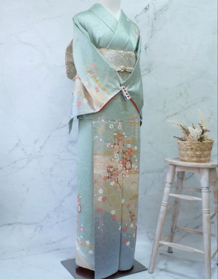 訪問着 フルセットa466七五三　入学式　お宮参り　結婚式