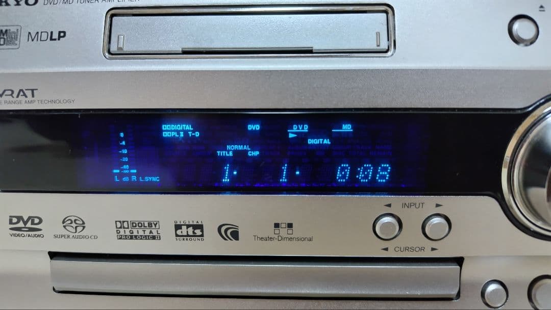 ONKYO　DVD/CD/MDプレーヤー FR-UN7