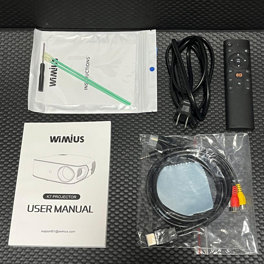 wimius k7 プロジェクター