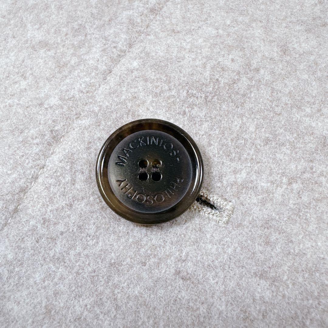 MACKINTOSH PHILOSOPHY オーバーサイズ　ピーコート　ウール