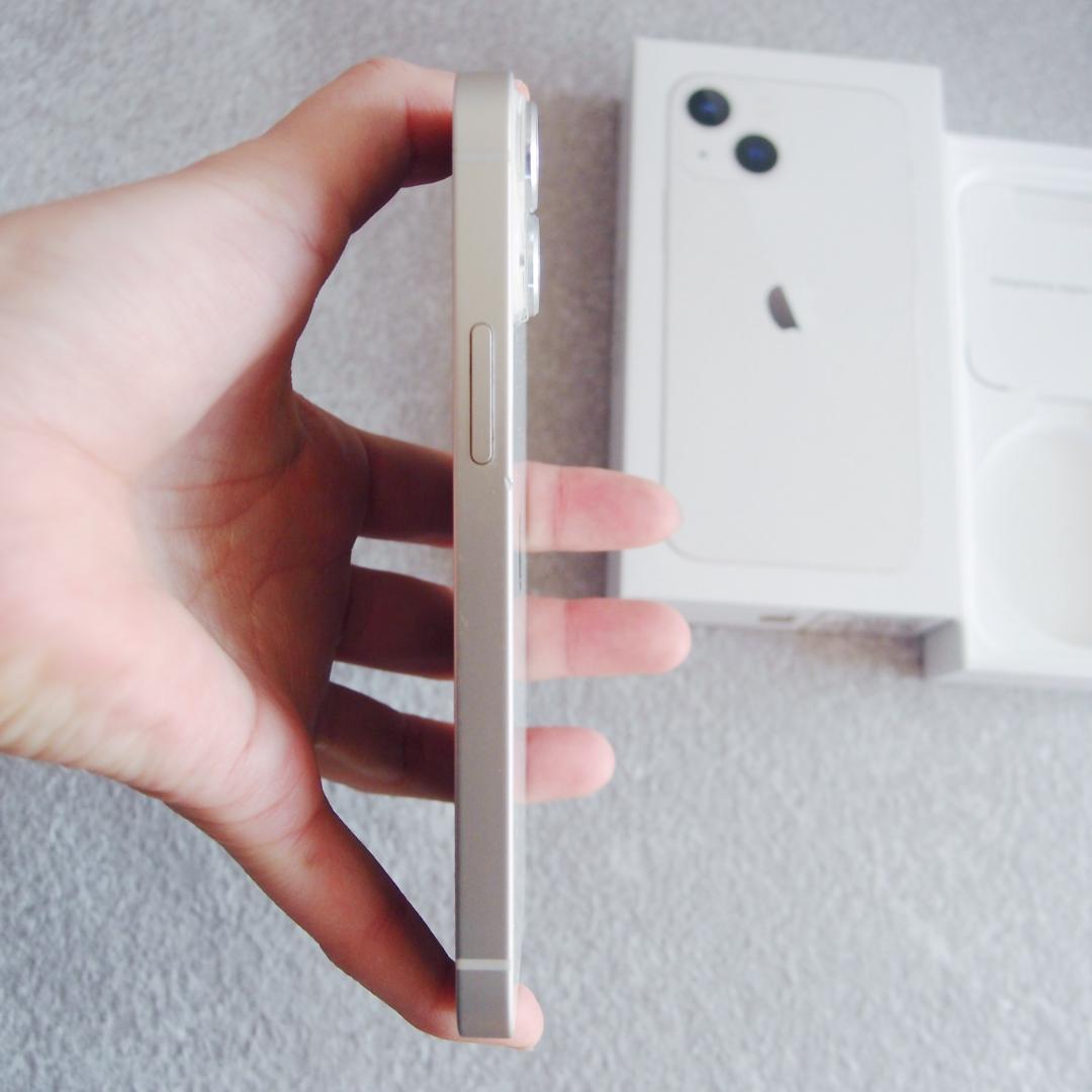 iPhone 13mini 128GB 本体 スターライト バッテリー83%