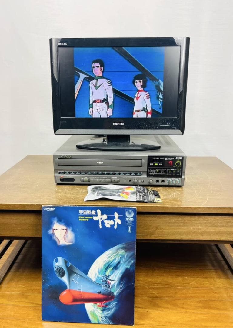 【再生出来ました】Victor VHD HD-K88 ビデオディスクプレーヤー