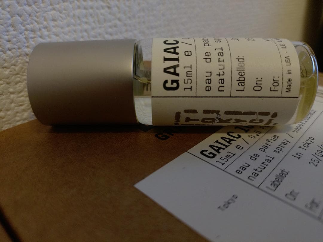 LE LABO GAIAC 10 15ml オードパルファム