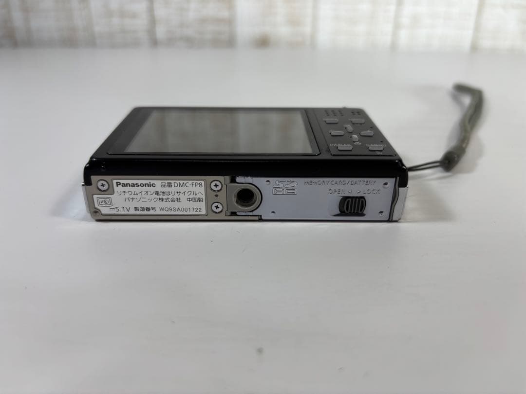 【美品】Panasonic LUMIX DMC-FP8 ゴールド