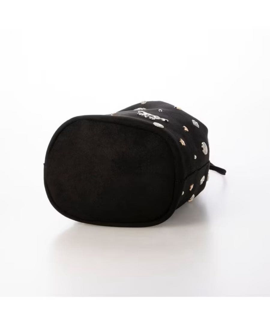 【kakatoo カカトゥ】スエード調スタッズドロストバッグ【美品】